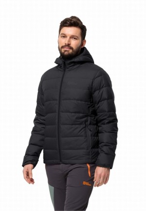 Black Jack Wolfskin Ather Hoody Men Down Jackets | 96209262