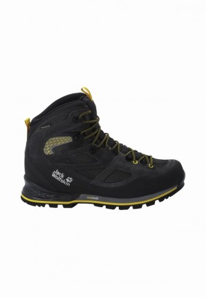 Black Jack Wolfskin Force Crest Texapore Mid Men Hiking Shoes | 29060569