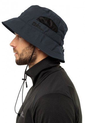 Black Jack Wolfskin Vent Men Bucket Hats | 25776745