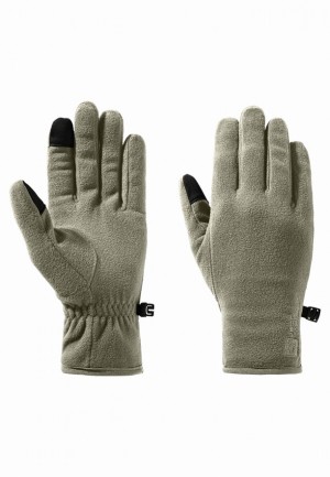 Grey Jack Wolfskin Real Stuff Men Gloves | 65851083