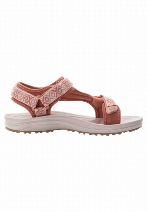 Rose Jack Wolfskin Wave Breaker Women Sandals | 37166132