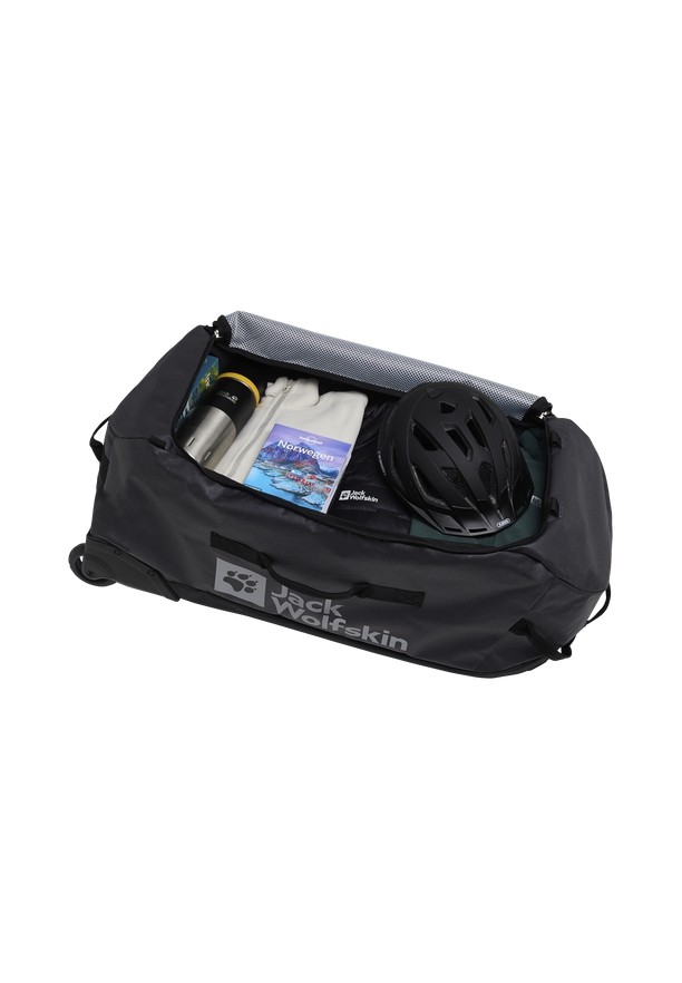 Black Jack Wolfskin All-in Wheeler 90 Men Duffle Bags | 56408608