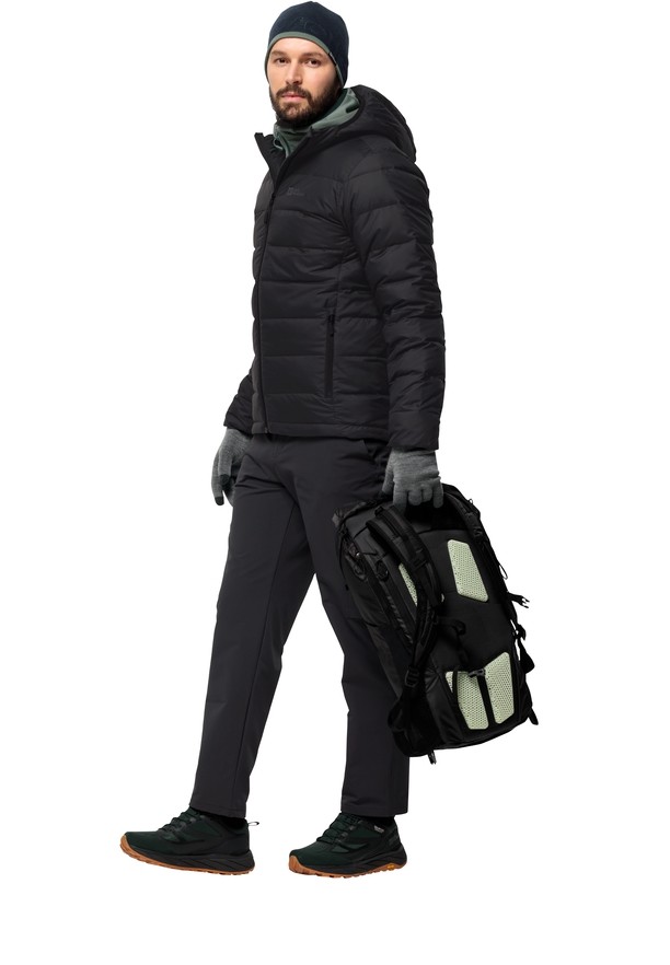 Black Jack Wolfskin Ather Hoody Men Down Jackets | 96209262