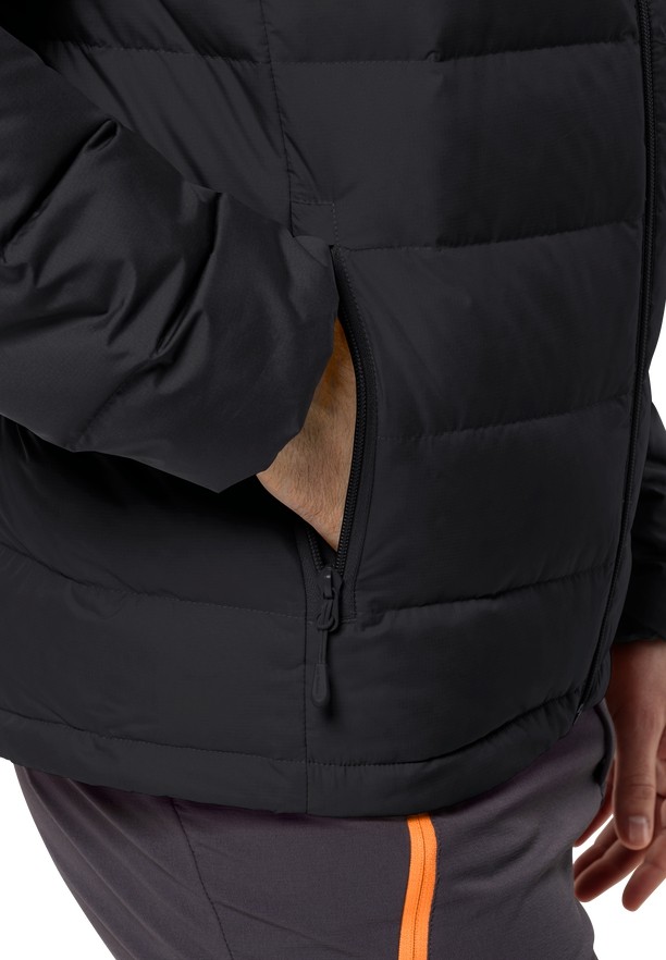 Black Jack Wolfskin Ather Hoody Men Down Jackets | 96209262