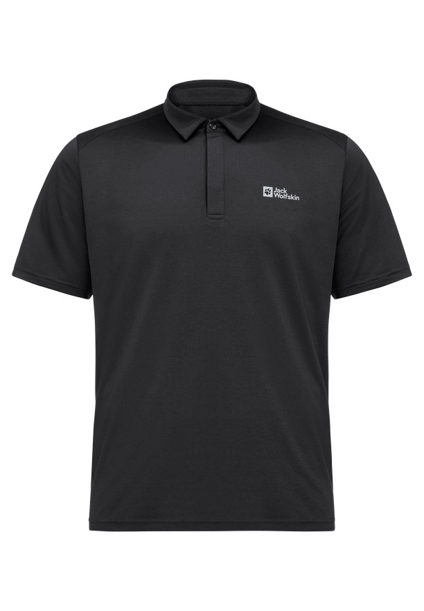 Black Jack Wolfskin Delgami Men Polo Shirts | 57406232