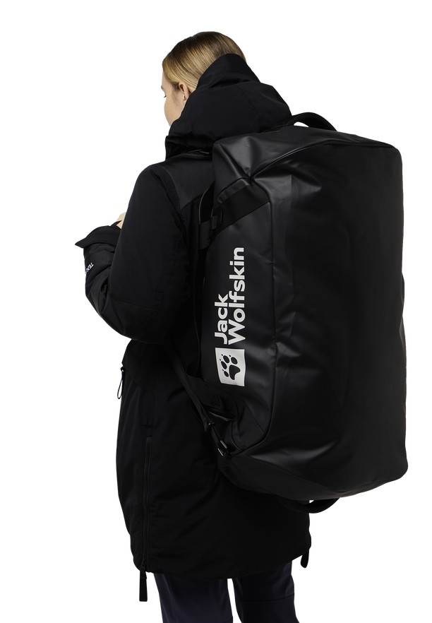 Black Jack Wolfskin Expdn 70 Men Duffle Bags | 66270637