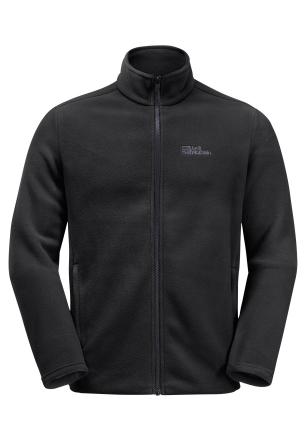 Black Jack Wolfskin Winterstein Fz Men Fleece Jackets | 92714651