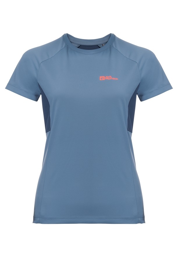 Blue Jack Wolfskin Narrows Women T Shirts | 33389688