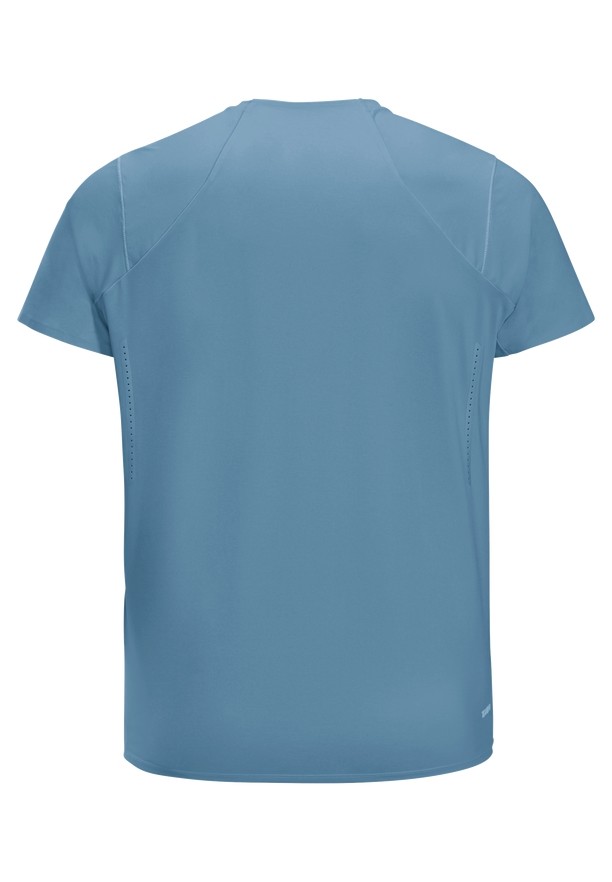Blue Jack Wolfskin Prelight Chill Men T Shirts | 30919252
