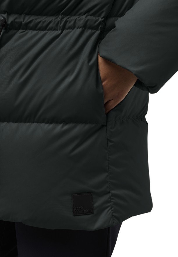 Grey Jack Wolfskin Kirschallee Women Winter Jackets | 84541163