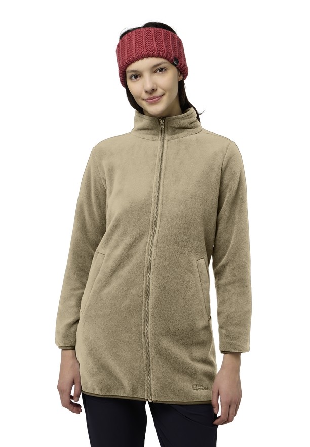 Khaki Jack Wolfskin Baylight 3in1 Women Coats | 94918577