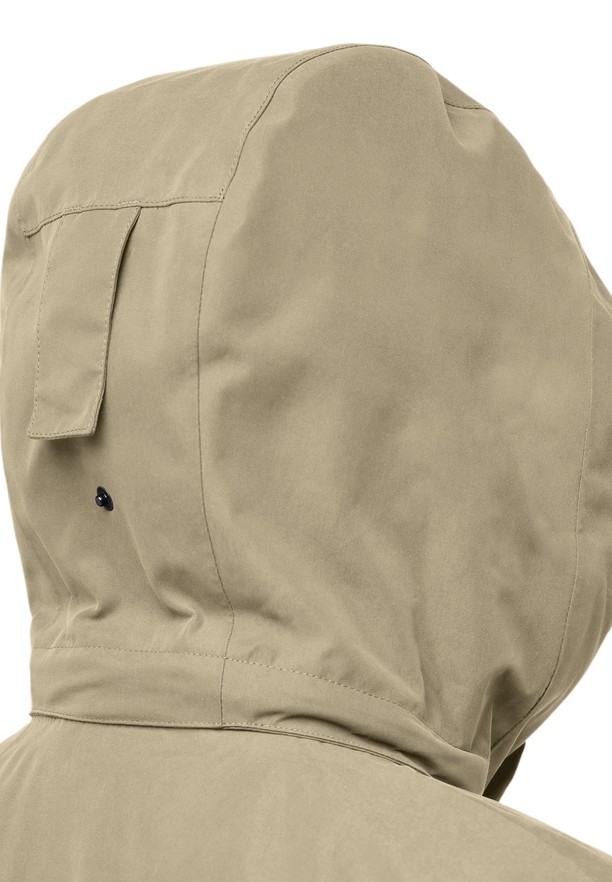 Khaki Jack Wolfskin Baylight 3in1 Women Coats | 94918577