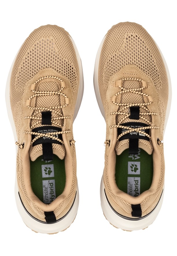 Khaki Jack Wolfskin Dromoventure Knit Low Women Outdoor Shoes | 50002047