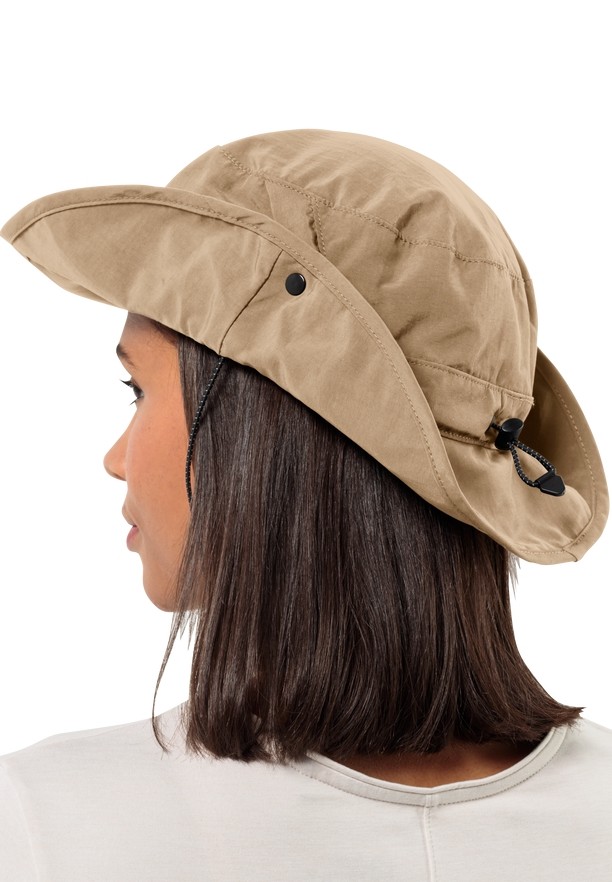 Khaki Jack Wolfskin Mesh Women Hats | 38182660