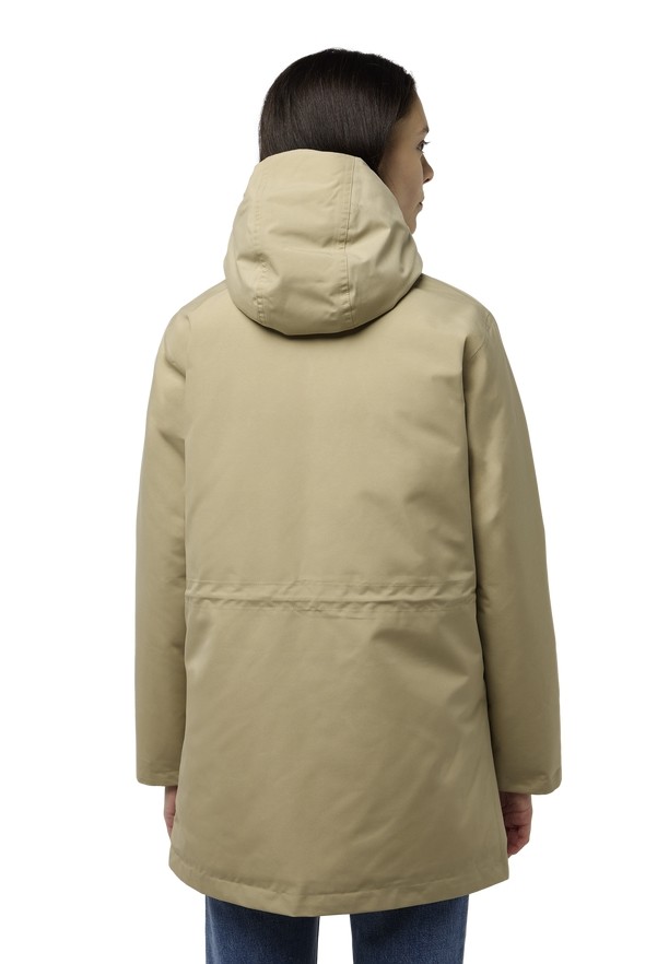 Khaki Jack Wolfskin Wintertor Women Coats | 16883106