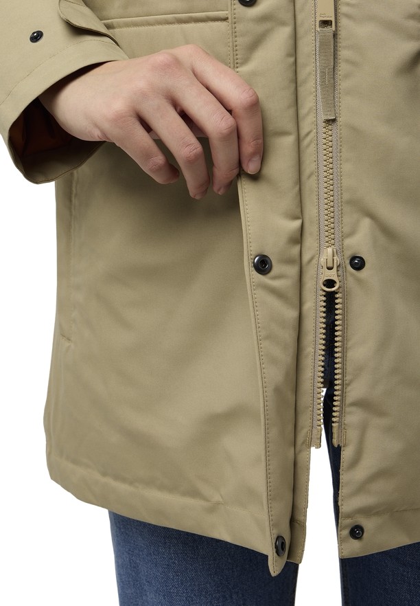 Khaki Jack Wolfskin Wintertor Women Coats | 16883106