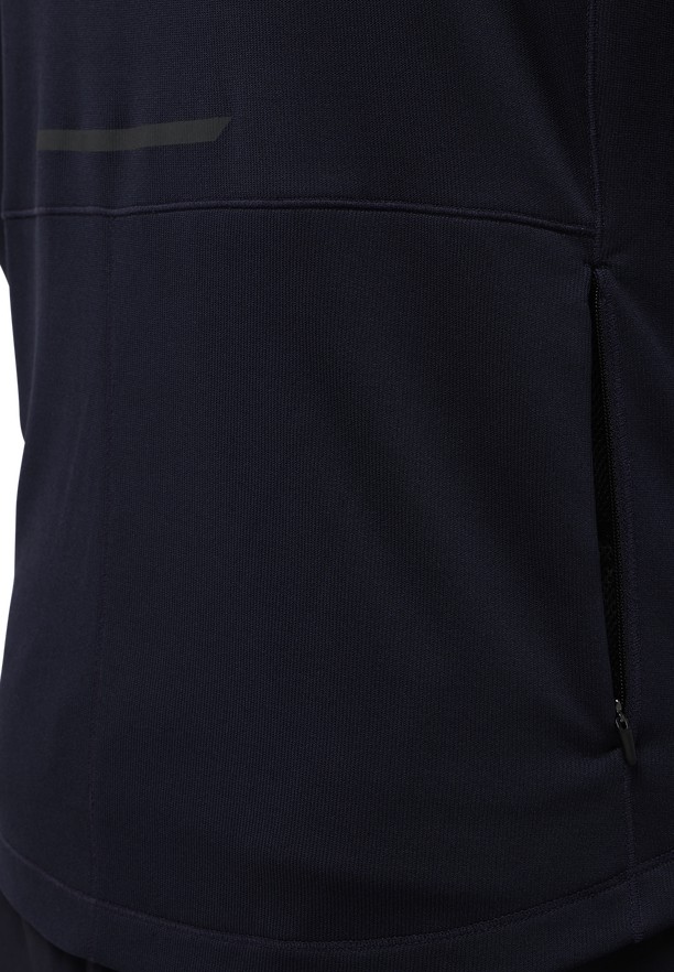 Navy Jack Wolfskin Bike Commute Hz Men T Shirts | 75610563