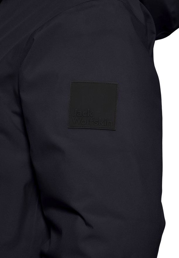 Navy Jack Wolfskin Brandenburger Women Coats | 53120752