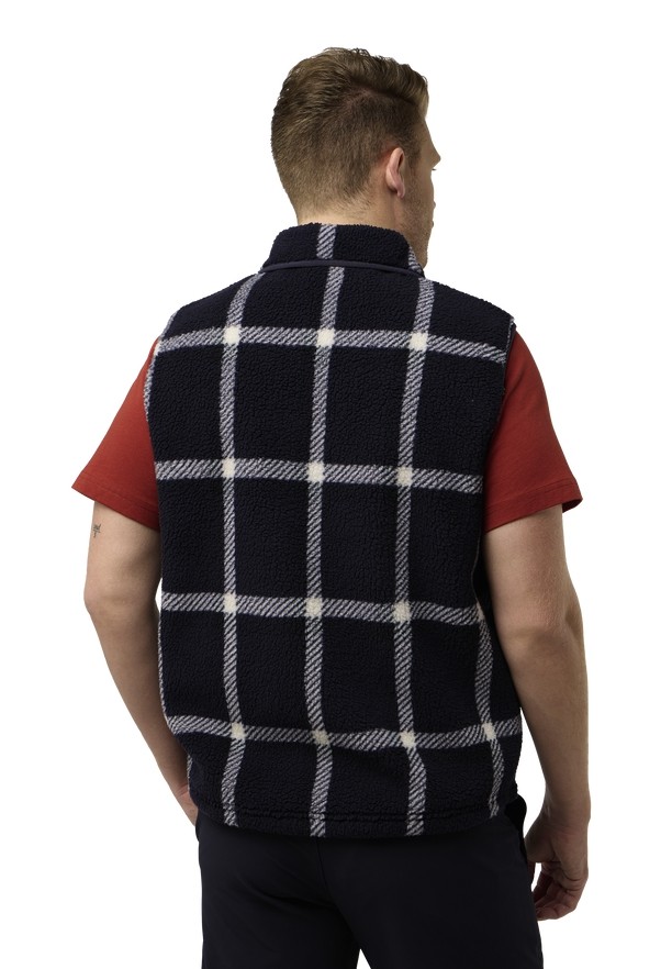 Navy Jack Wolfskin Felslicht Check Men Vest | 59194610