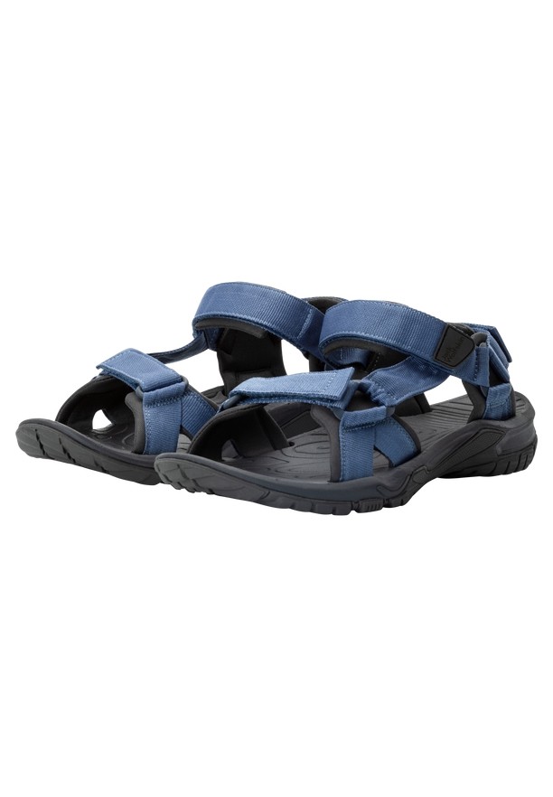 Navy Jack Wolfskin Lakewood Ride Men Sandals | 93792653
