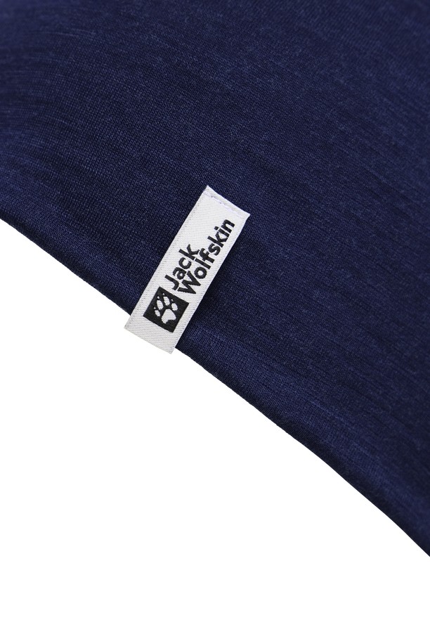 Navy Jack Wolfskin Merino Women Beanie | 39373835