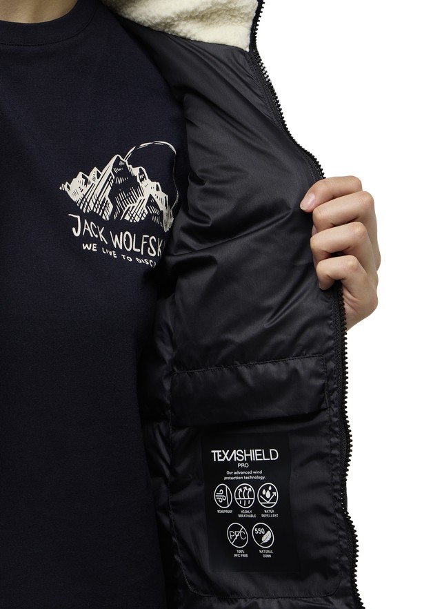 Navy Jack Wolfskin Nordlicht Women Down Coats | 55605627