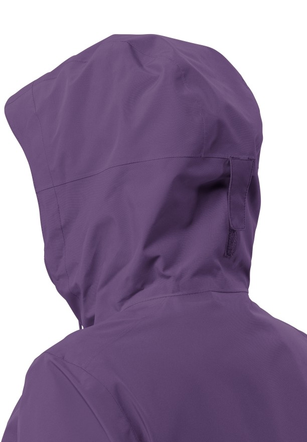 Purple Jack Wolfskin Weiltal 2l Women Rain Jackets | 40000855