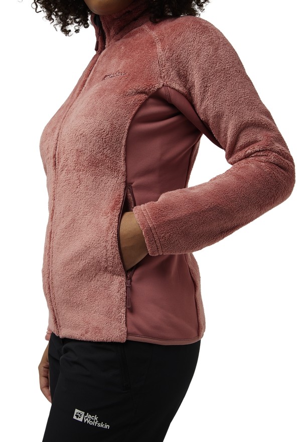 Red Jack Wolfskin Rotwand Fz Women Fleece Jackets | 99698097