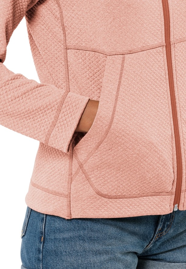 Rose Jack Wolfskin Fernweh Women Fleece Jackets | 99903787