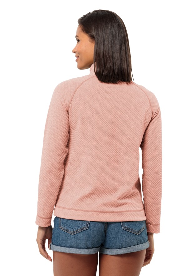 Rose Jack Wolfskin Fernweh Women Fleece Jackets | 99903787